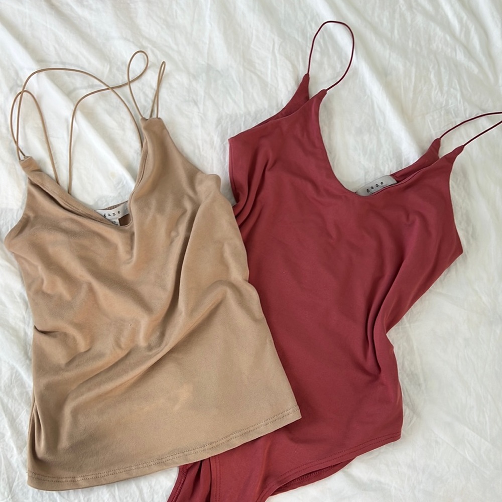 Set of two Super soft tank tops